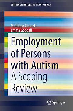 Employment of Persons with Autism