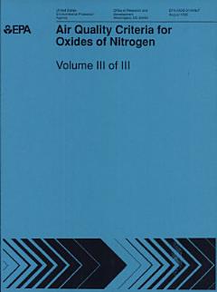 Air Quality Criteria for Oxides of Nitrogen