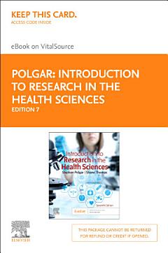 Introduction to Research in the Health Sciences - E-Book