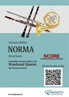 Woodwind Quintet Score "Norma"