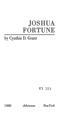 Joshua Fortune