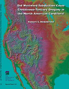 Did Westward Subduction Cause Cretaceous-Tertiary Orogeny in the North American Cordillera?