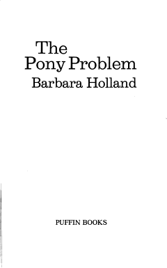 The Pony Problem