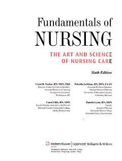 Fundamentals of Nursing