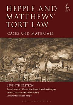 Hepple and Matthews\' Tort Law