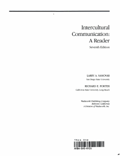 Intercultural Communication