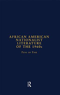 African American Nationalist Literature of the 1960s