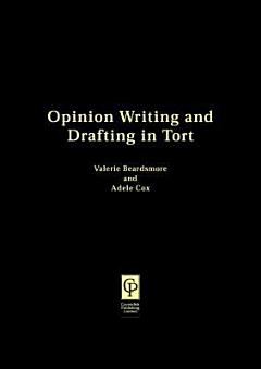 Opinion Writing & Drafting In Tort