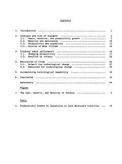 Assessing the Performance of Infant Industries