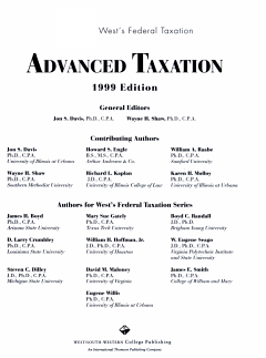 West\'s Federal Taxation