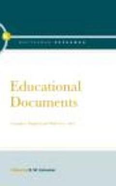 Educational Documents: 800-1816