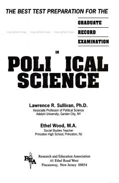 The Best Test Preparation for the GRE (Graduate Record Examination) in Political Science