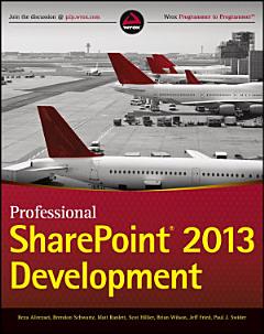 Professional SharePoint 2013 Development