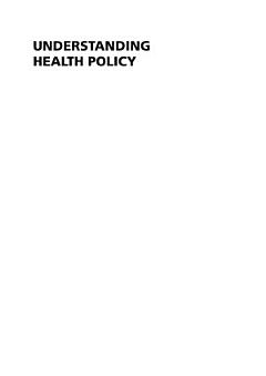 Understanding Health Policy