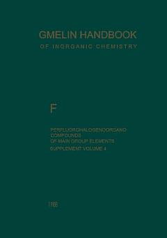 F Perfluorohalogenoorgano Compounds of Main Group Elements