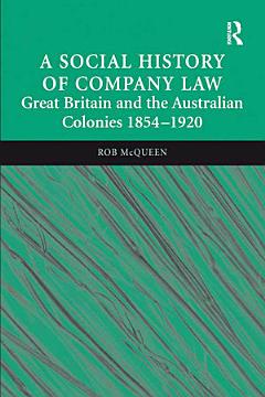 A Social History of Company Law