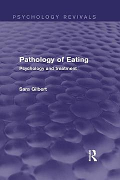 Pathology of Eating (Psychology Revivals)