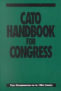 Cato Handbook for Congress