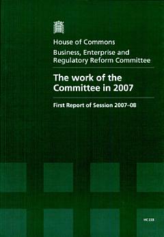 The work of the Committee in 2007