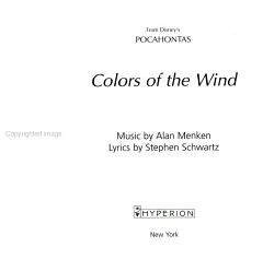 COLORS OF THE WIND