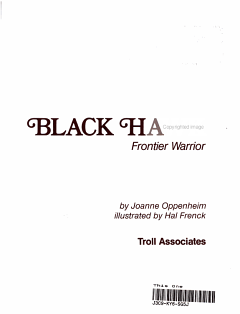 Black Hawk, Frontier Warrior