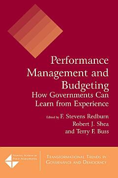 Performance Management and Budgeting