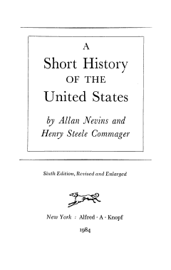 A Short History of the United States