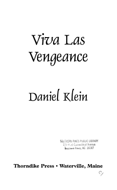 Viva Las Vengeance