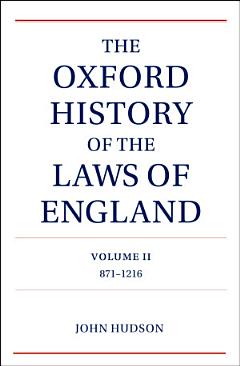 The Oxford History of the Laws of England Volume II