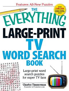 The Everything Large-Print TV Word Search Book