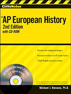 CliffsNotes AP European History with CD-ROM