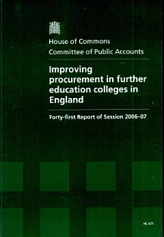 Improving procurement in further education colleges in England