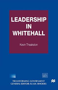 Leadership in Whitehall