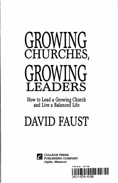 Growing Churches, Growing Leaders