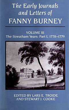 Early Journals and Letters of Fanny Burney