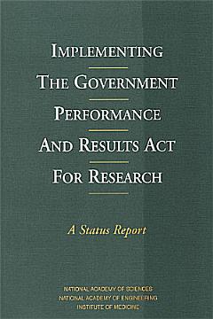 Implementing the Government Performance and Results Act for Research