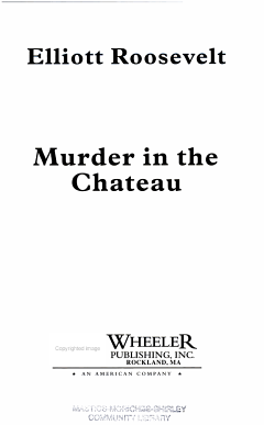 Murder in the Chateau