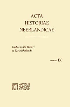 Acta Historiae Neerlandicae IX