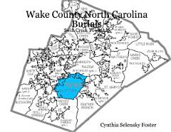 Wake County North Carolina Burials - Swift Creek Township