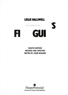 Halliwell\'s Film Guide