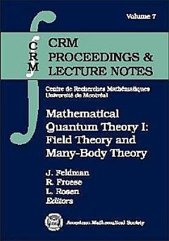 Mathematical Quantum Theory I: Field Theory and Many-Body Theory