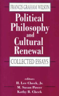 Political Philosophy and Cultural Renewal