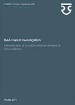 BAA Market Investigation