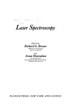 Laser Spectroscopy