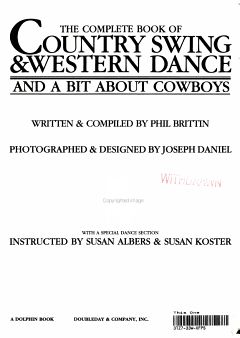 The Complete Book of Country Swing & Western Dance, and a Bit about Cowboys