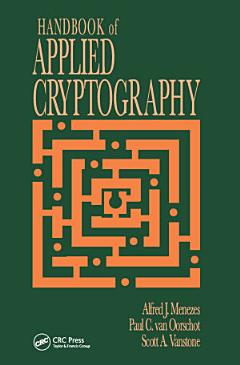 Handbook of Applied Cryptography