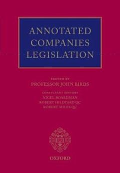 Annotated Companies Legislation