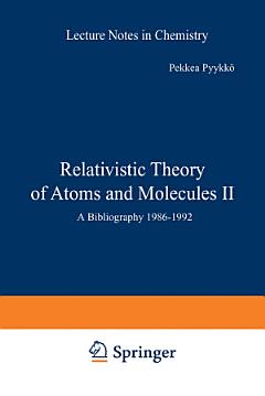 Relativistic Theory of Atoms and Molecules II