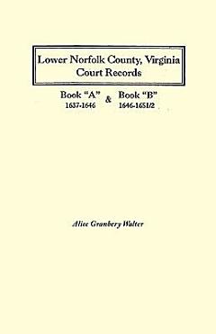 Lower Norfolk County, Virginia Court Records