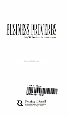 Business Proverbs